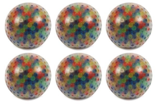 Image de Balles anti-stress en gel, les 6