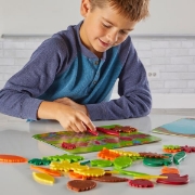 Image de Blocs motifs feuilles sensorielles