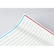 Image de Bloc de feuilles détachables A4 DYS, interligne 5 mm bleu clair