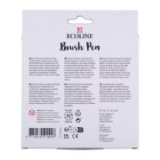 Image de Ecoline Brush pen Talens, pochette de 10