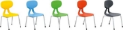 Image de Chaises "Colores"structure en aluminium T2, bleu