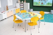 Image de Chaises "Colores"structure en aluminium T3, jaune