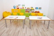 Image de Chaises "Colores"structure en aluminium T3, jaune