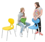 Image de Chaises "Colores"structure en aluminium T6, vert