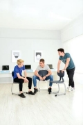 Image de Chaise suspendue"Colores" , T6,  grise