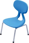 Image de Chaises "Colores"structure en aluminium T1, bleu