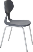 Image de Chaises "Colores"structure en aluminium T6, gris