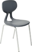 Image de Chaises "Colores"structure en aluminium T6, gris