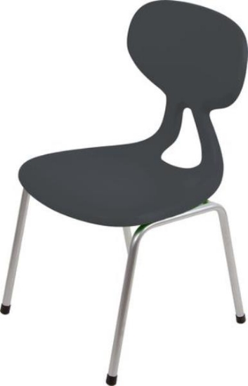 Image de Chaises "Colores"structure en aluminium T5, gris