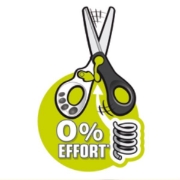 Image de Ciseaux à bouts ronds Koopy avec ressort