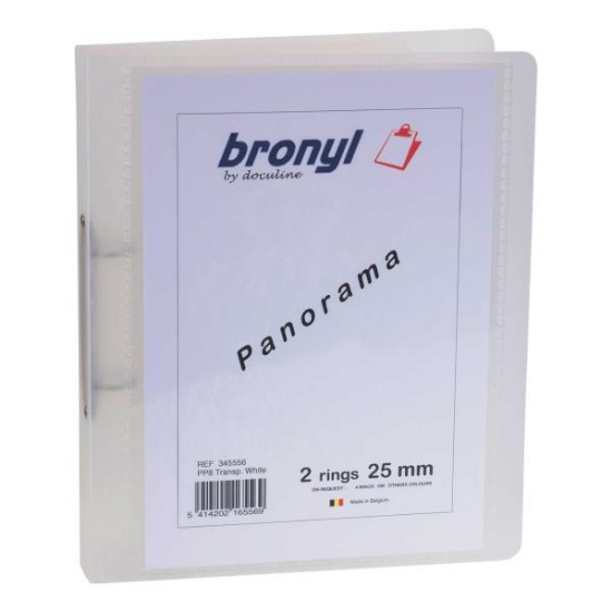 Image de Classeur 2 anneaux 34 mm A4 transparent