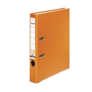 Image de Classeur plastifié à levier 5 cm orange, les 25