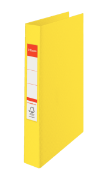 Image de Classeur plastique A4 à 2 anneaux  jaune