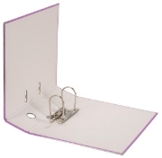 Image de Classeur plastifié à levier 8 cm mauve