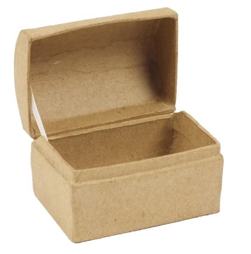 Agrandir l'image de Coffre à trésor en carton Image de Coffre à trésor en carton
