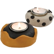 Image de Coupelles métalliques pour bougies, les 12