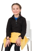 Image de Coussin lesté doux 2,3kg, jaune