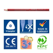 Image de Crayons de couleur Staedtler Noris 187, les 12