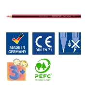 Image de Crayons couleur Noris club, pochette de 24