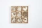 Image de Décorations cœur, sachet de 45
