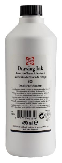Image de Encre à dessiner Talens noir