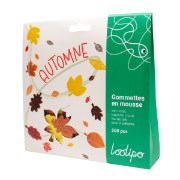 Image de Gommettes en néoprène pailletées, feuilles d’automne