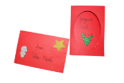 Image de Gommettes en néoprène pailletées, Noël