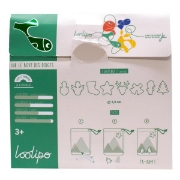 Image de Gommettes en néoprène pailletées, Noël
