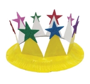 Image de Gommettes néoprène pailletées "étoiles"