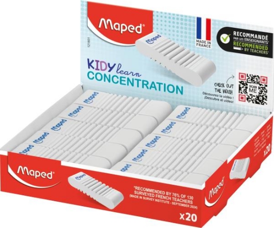 Image de Gommes soft Kidylearn, les 20
