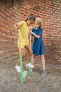 Image de Grandes échasses en bois, 110 cm