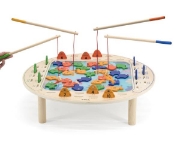 Image de Jeu de pêche magnétique en bois