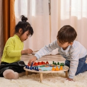 Image de Jeu de pêche magnétique en bois
