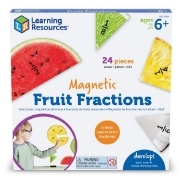 Image de Jeu magnétique de fractions les fruits