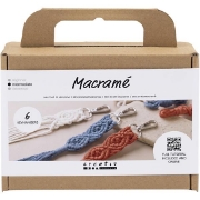 Image de Kit macramé pour 6 porte-clés