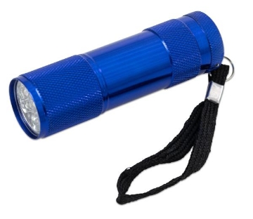 Agrandir l'image de Lampe de poche LED bleue Image de Lampe de poche LED bleue