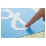 Image de Lettres cursives rugueuses