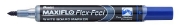 Image de Marqueurs Pentel Maxiflo 'Flex-Feel' pour tableau blanc - Bleu