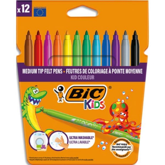 Image de Marqueurs Bic Kids, boite de 12