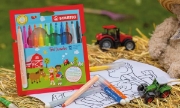 Image de Marqueurs Stabilo Trio Jumbo, la pochette de 12