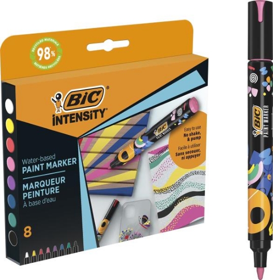 Image de Marqueurs peinture Intensity couleur vive, les 8