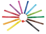 Image de Marqueurs Stabilo Cappi, les 12