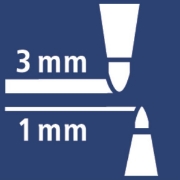 Image de Marqueurs double pointe Noris Club, les 12