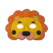 Image de Masques d'animaux à colorier, lot de 24