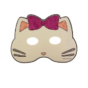 Image de Masques d'animaux à colorier, lot de 24