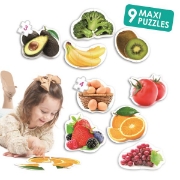 Image de Maxi puzzles aliments sains