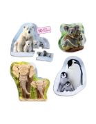 Image de Maxi-puzzles - Les animaux et leurs petits