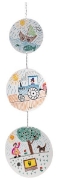 Image de Mobiles cercles en carton, par 60