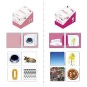 Image de Montessori - Coffrets mots à écrire et mots à lire - Série rose