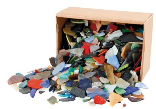 Image de Mosaïques en verre grandes pièces - emballage scolaire